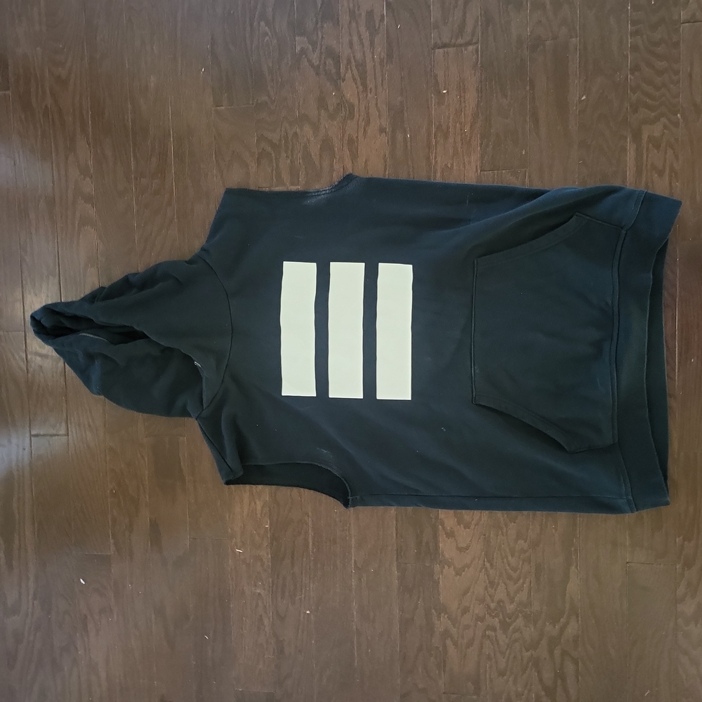 adidas Sleeveless Oversized Hoodie